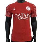 camisa-psg-jordan-vermelha-quarta-iv-2024-25-jogador