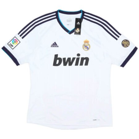 Camisa Real Madrid Branca Home 2012/13 Masculina