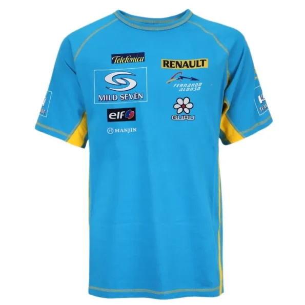 Camisa Renault F1 Team Azul Especial 2006 Masculina