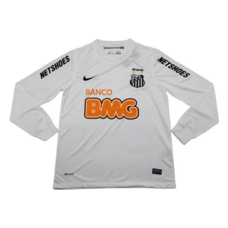 Camisa Santos 2012 Branca Manga Longa Masculina
