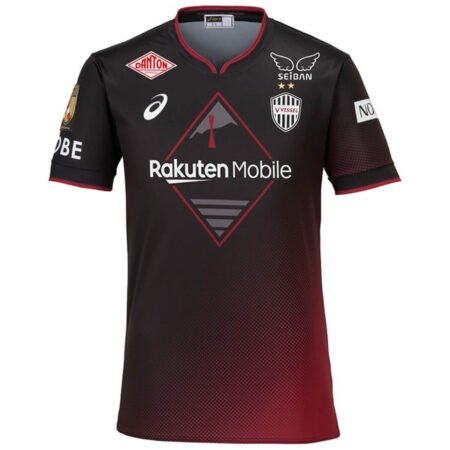 Camisa Vissel Kobe Home Preta 2024/25 Masculina