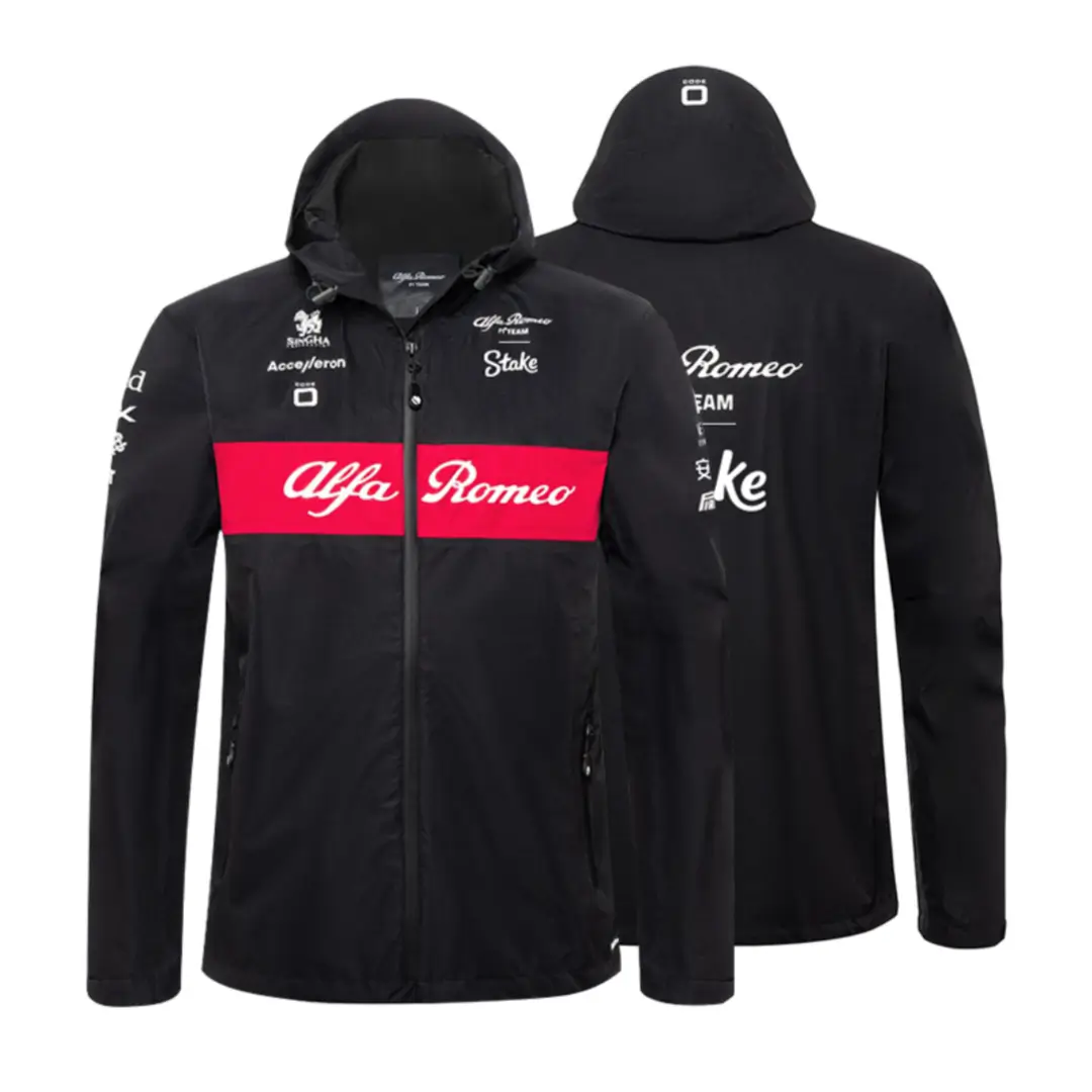 Jaqueta Alfa Romeo Racinf F1 Team Preta 2023 - Malta esportes