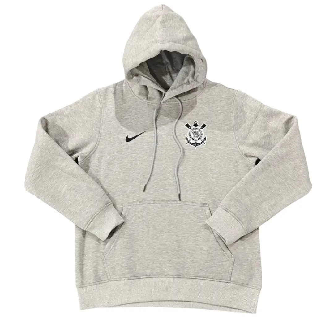 Moletom Corinthians Cinza/Preto/Branco/Bege/Azul