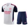 Conjunto Arsenal Treino Camisa e Short Branca 2022/23