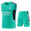 Kit Regata e Short Real Madrid Treino Verde 2022/23