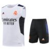 Kit Regata e Short Real Madrid Treino Branco 2022/23