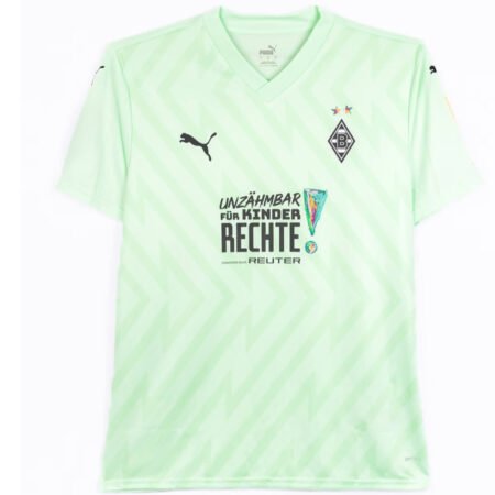 Camisa Borussia Mönchengladbach Verde UNICEF 2024/25 Masculina