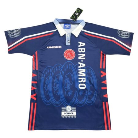 Camisa Ajax 1997/98 Azul Retrô Masculina