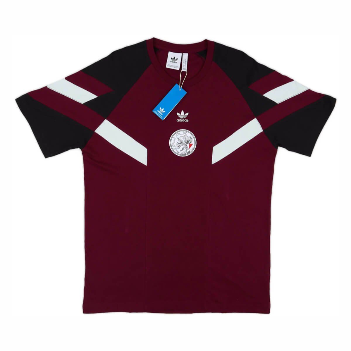 camisa-ajax-vinho-adidas-originals-2024-25-masculina Camisa Ajax Adidas Originals Vinho 2024/25 Masculina