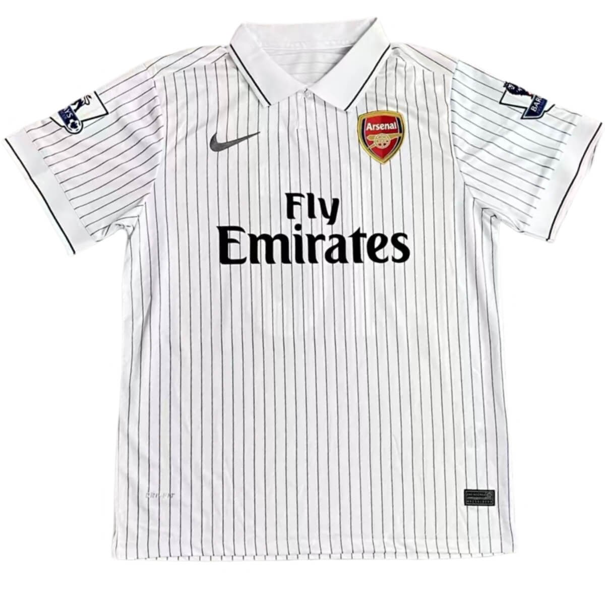 camisa-arsenal-branca-third-2009-10-masculina Camisa Arsenal Branca Third RAMSEY #16 2009/10 Masculina