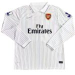camisa-arsenal-branca-third-ramsey-16-2009-10-manga-longa