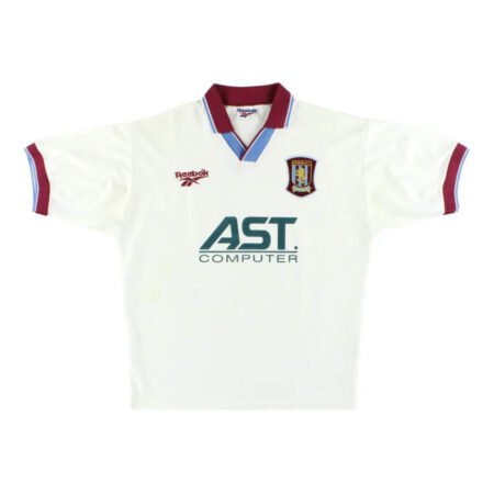 Camisa Aston Villa Branca 1995 Reebok Masculina