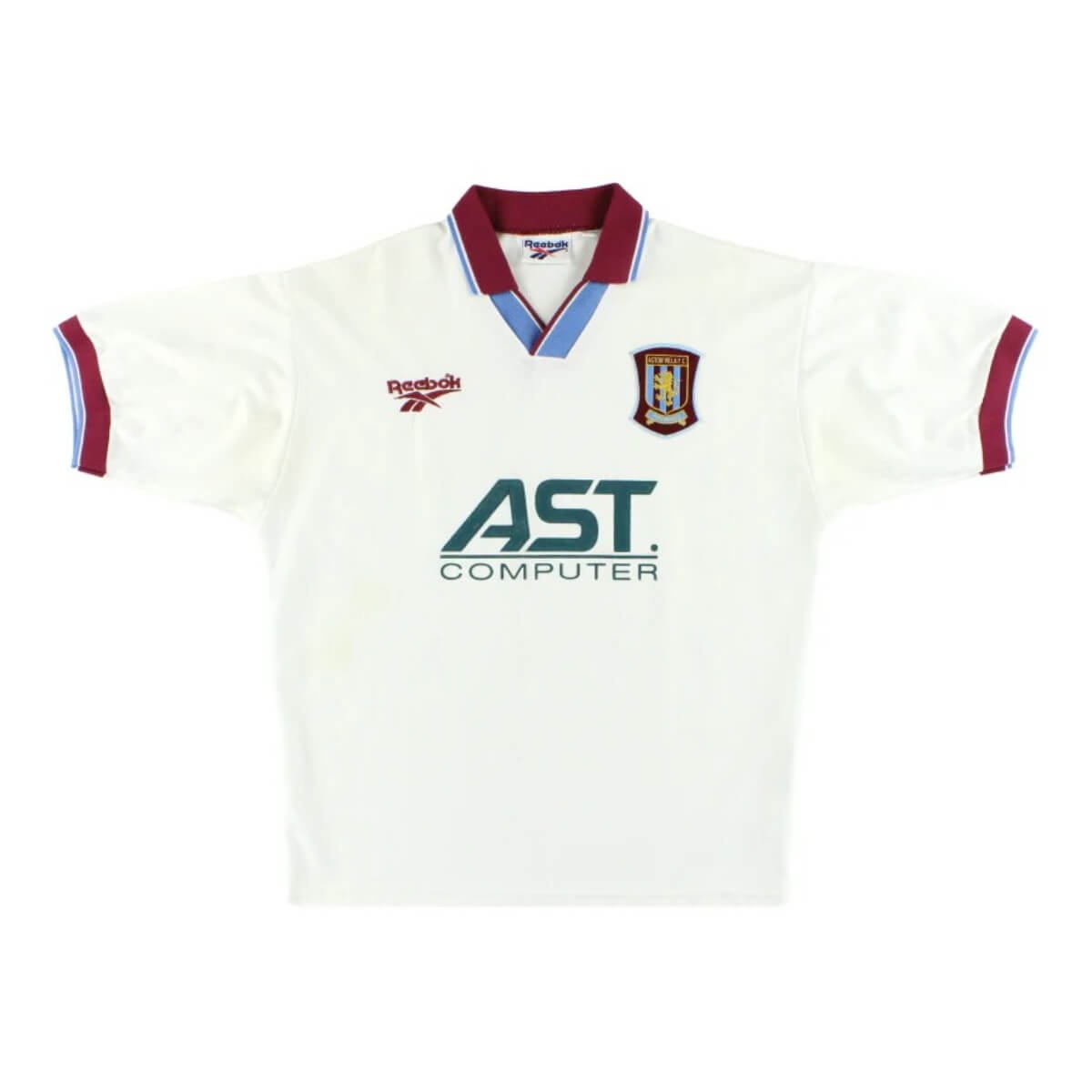 camisa-aston-villa-branca-1995-reebok-2 Camisa Aston Villa Branca 1995 Reebok Masculina