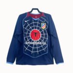 camisa-atletico-de-madrid-spider-man-2-azul-2004-manga-longa