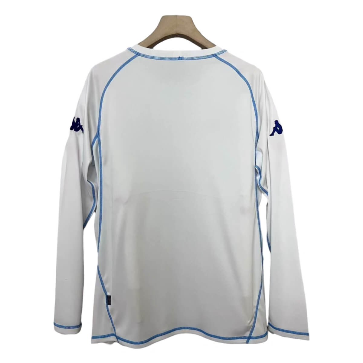 camisa-auxerre-play-station-2-branca-manga-longa-2003- Camisa A J Auxerre Branca Plat Station 2003 Manga Longa