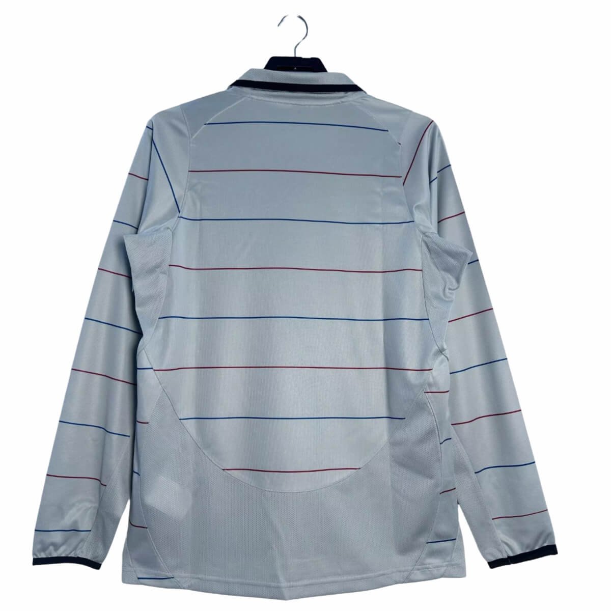 camisa-barcelona-2003-manga-longa-away-cinza- Camisa Barcelona 2003 Cinza Away Retrô Manga Longa