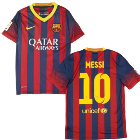 Camisa Barcelona MESSI #10 2013/14 Home Masculina