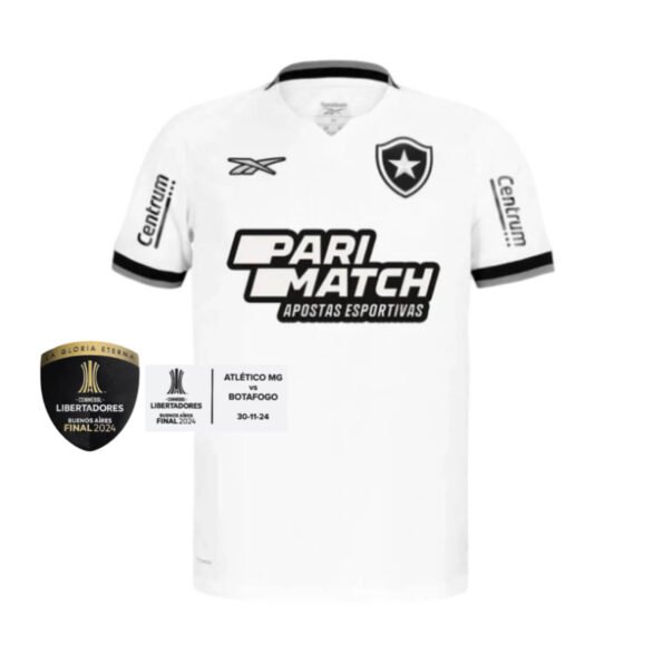 Camisa Botafogo Branca Final Libertadores 2024 Masculina