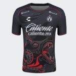 camisa-club-tijuana-preta-third-lobo-2024-25-masculina