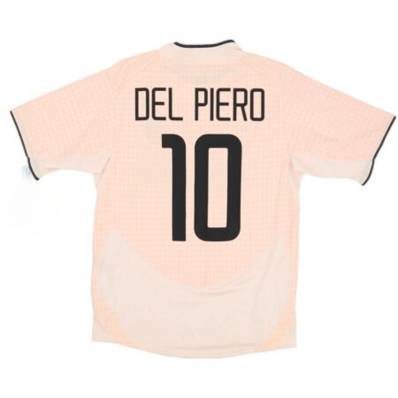 Camisa Juventus FC Del Piero #10 Away Rosa 2003/04