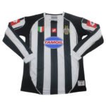 camisa-juventus-home-1992-manga-longa-preta-branca