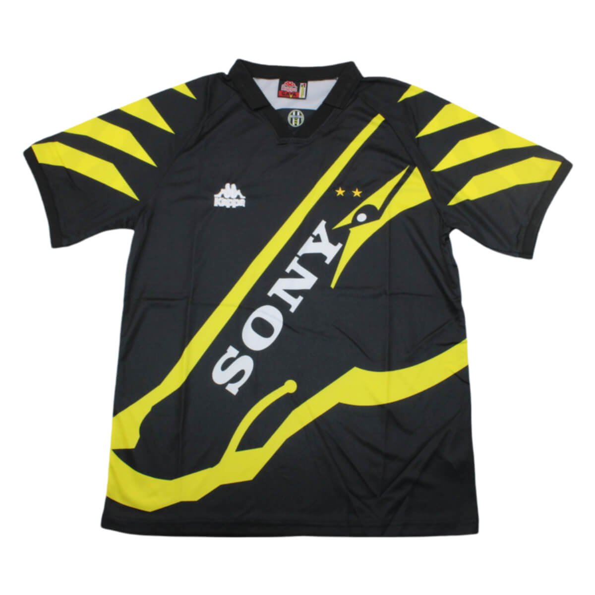camisa-juventus-preta-third-sony-1996-masculina Camisa Juventus Preta Third Sony 1996 Retrô Masculina
