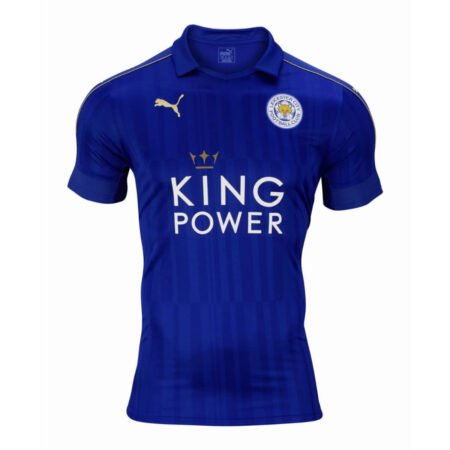 Camisa Leicester City 2016 Home Azul Masculina