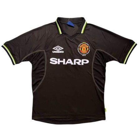 Camisa Manchester United Preta 1998/99 Third Masculina