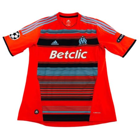 Camisa Marseille Laranja Home Remy #10 2010/11 Retrô