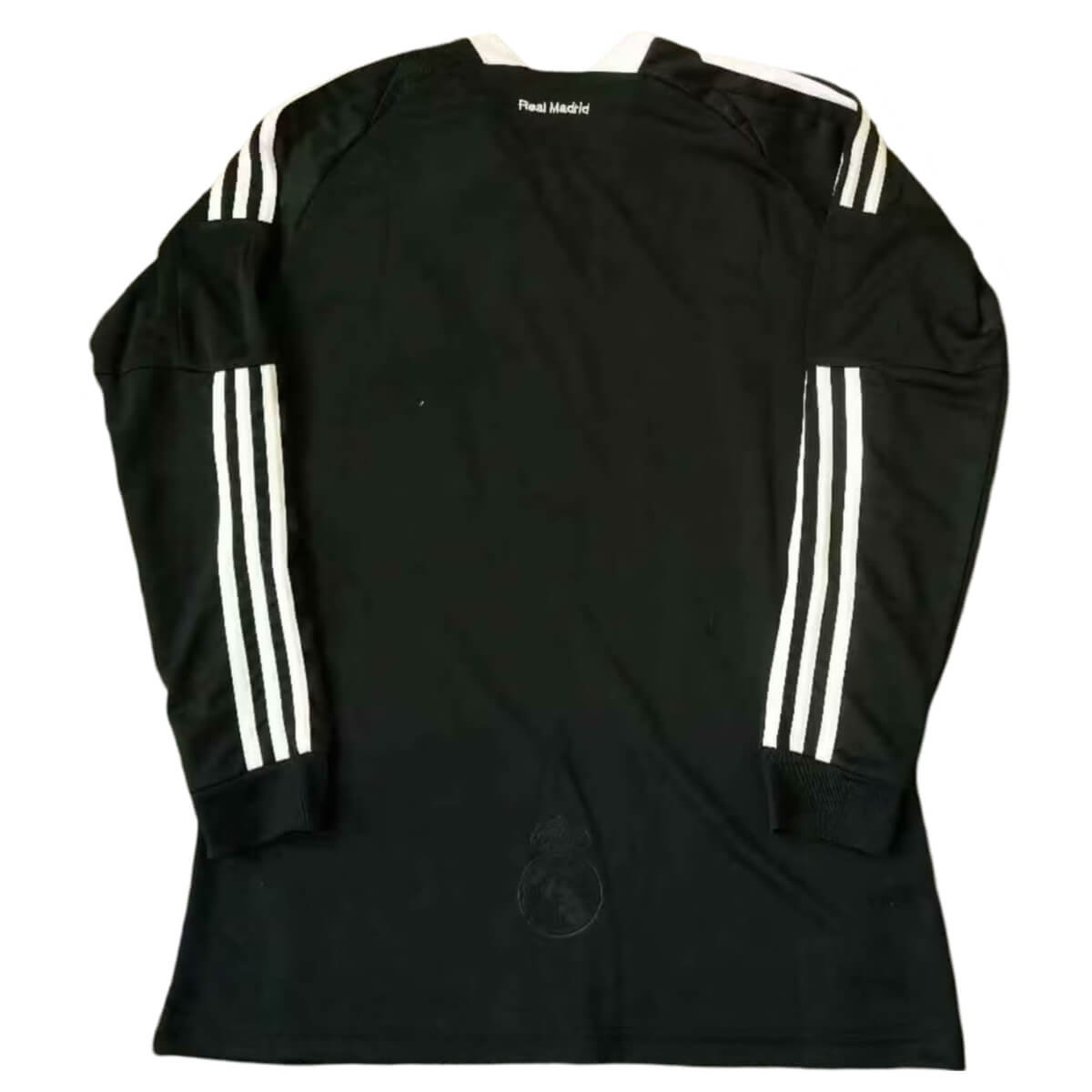 Camisa Real Madrid Preta 2008/09 Third Manga Longa