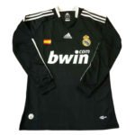 camisa-real-madrid-preta-2008-09-manga-longa-third
