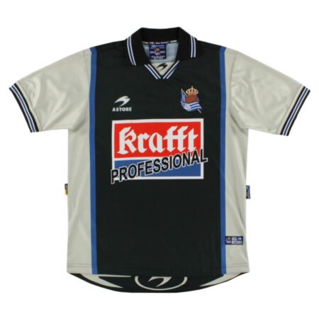 Camisa Real Sociedad Away 2001/02 Masculina