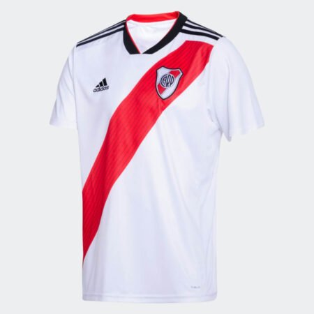 Camisa River Plate Home 2018/19 Branca Masculina