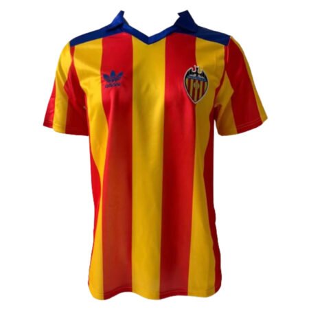Camisa Valencia Laranja Away 1980/82 Masculina