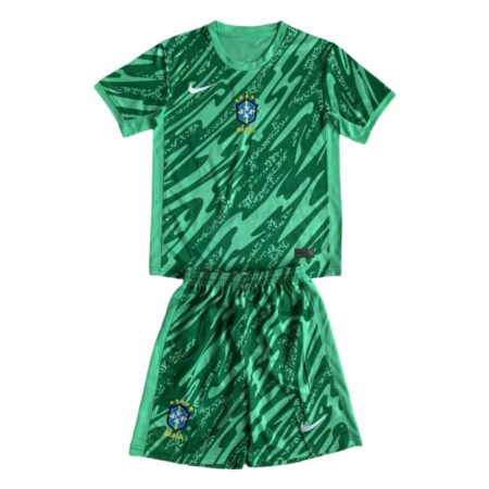 Kit Infantil Brasil Preta Goleiro 2024/25 Unissex