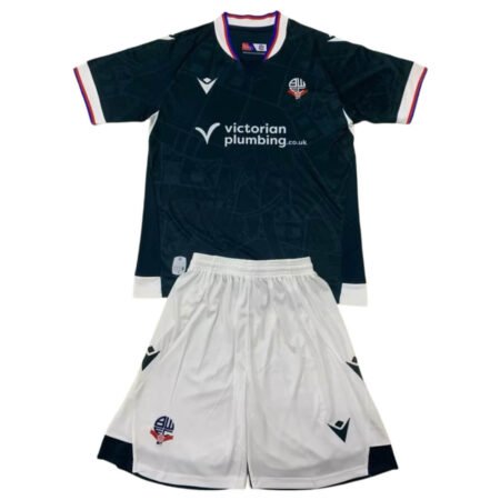 Kit Infantil Bolton Wanderers Verde Away 2024/25 Unissex