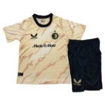 Kit Infantil Feyenoord Dourada Fourth 2024/25 Unissex