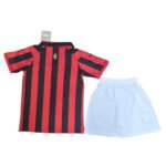 Kit Infantil AC Milan 125 Anos Vermelha 2024 Unissex