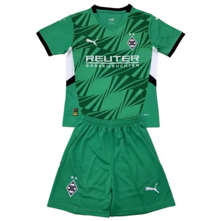 Kit Infantil Borussia Mönchengladbach Verde 2024/25 Unissex