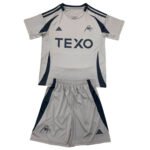 Kit Infantil Aberdeen FC Cinza Third 2024/25 Unissex