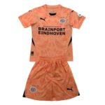 Kit Infantil PSV Goleiro Laranja 2024/25 Unissex