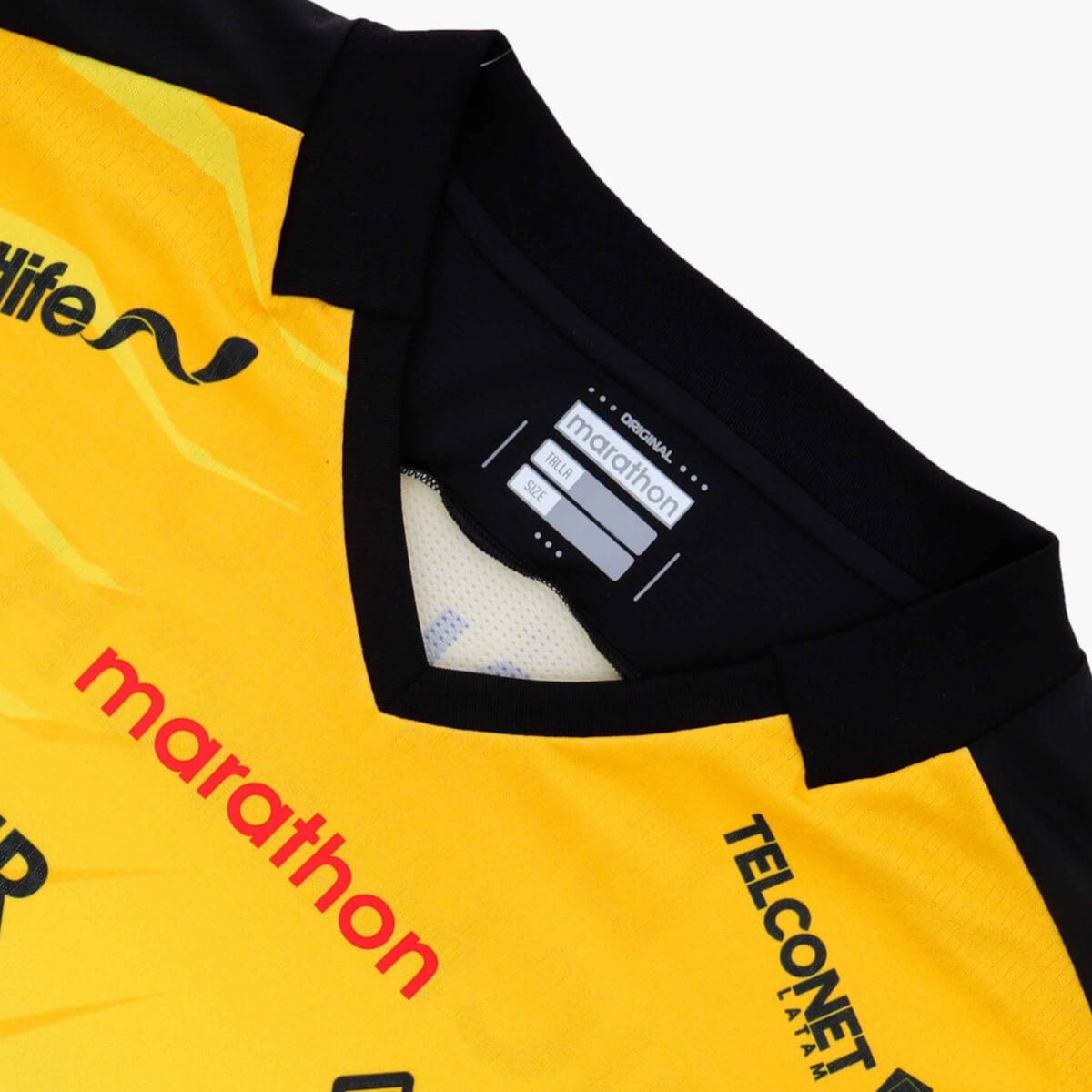 Camisa Barcelona de Guayaquil Amarela 100 Anos Masculina Malta