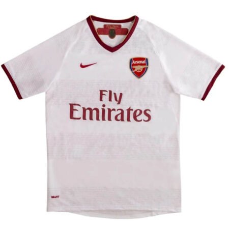 Camisa Arsenal Branca 2007/08 Away Masculina