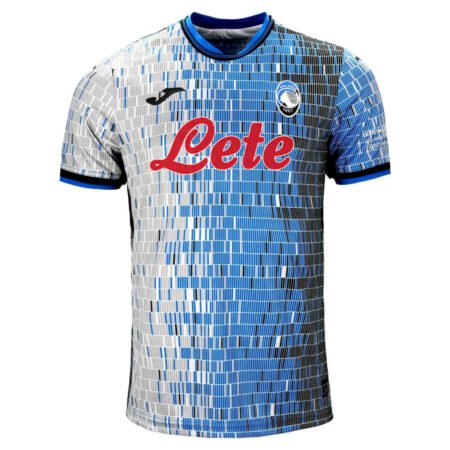 Camisa Atalanta Especial Merry Christmas Azul/Branca 2024/25 Masculina