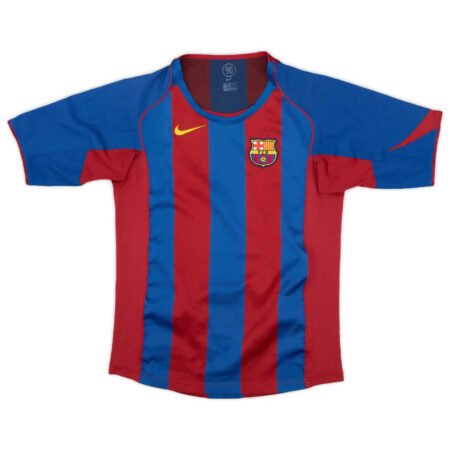 Camisa Barcelona 2004 Home Grená Masculina