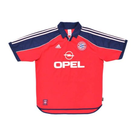 Camisa Bayern de Munique Vermelha 2001 Home Masculina