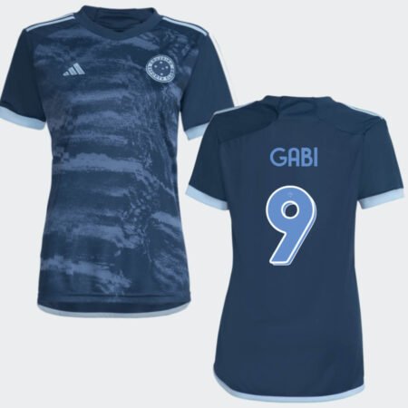 Camisa Cruzeiro GABI #9 Azul Escuro Terceira 2024/25 Feminina