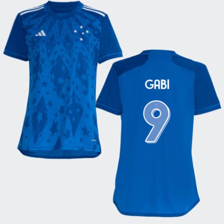 Camisa Cruzeiro GABI #9 Azul Titular 2024/25 Feminina