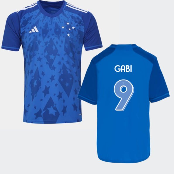 Camisa Cruzeiro GABI #9 Azul Titular 2024/25 Masculina