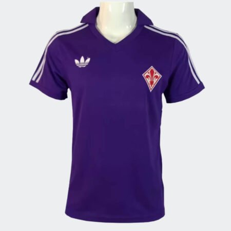 Camisa Fiorentina 1979 Adidas Roxo Home Masculina